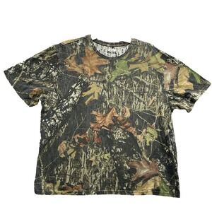 Ivory Outfitters T-Shirt Mens XL Realtree Camo Hunting Camping Y2K Gorpcore 90s
